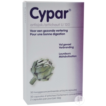 Cypar artisjok cynarus, 30 capsules