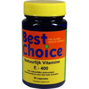 E400 Best Choice vitamine E, 90 capsules