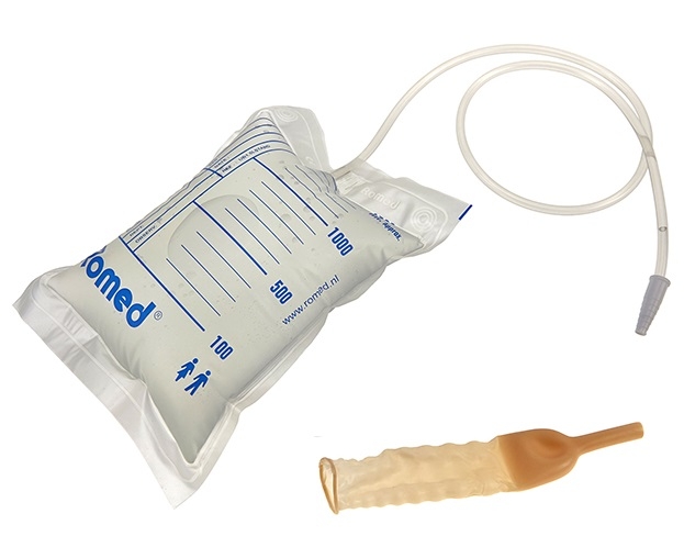 Urine Bag & External Condom, 1pce