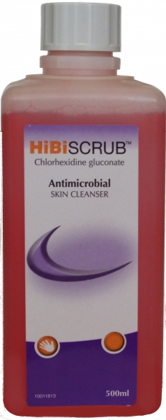 Hibiscrub 4% Soap 500ml solution, 1pce