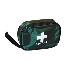 First aid bag small  green, 1pce