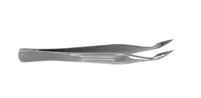 Forceps Carmalt Splinter Curved 4 1/4, 1pce