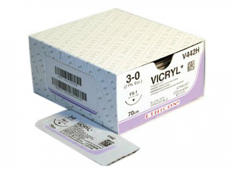 Suture Vicryl 6-0 45cm P3, 36pcs