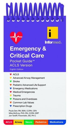 Emergency and Critical Care pocket Guide, 1pce