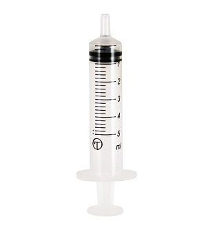 Syringe without needle 2ml, 1pce