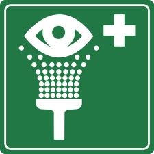 Safety sign "Eye wash station"200x200mm, 1pce