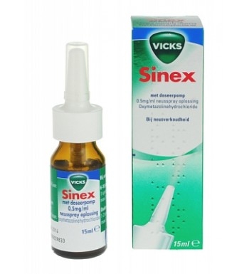 Vicks Sinex nasal spray, 1pce
