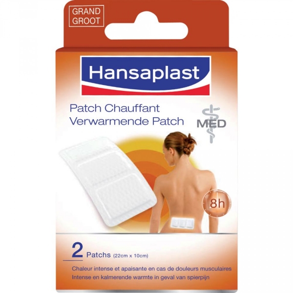 Hansaplast warming patch 22x10cm, 2pcs