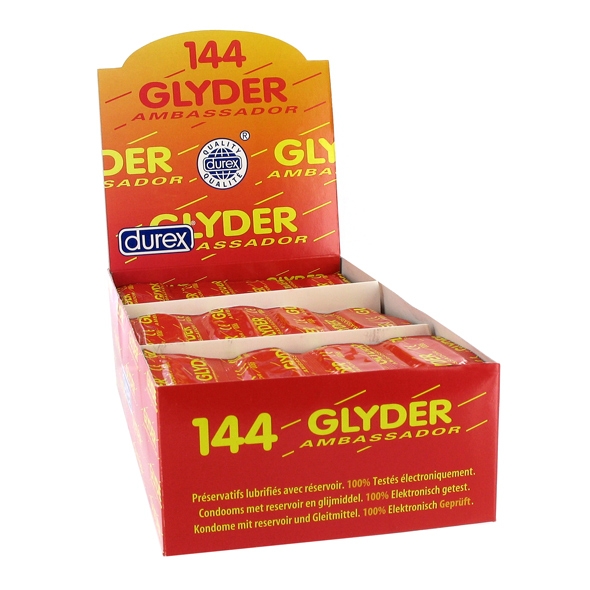 Condoms Durex Glyder, 144pcs