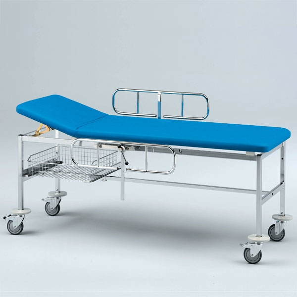 Side guard with clamp for examination couch