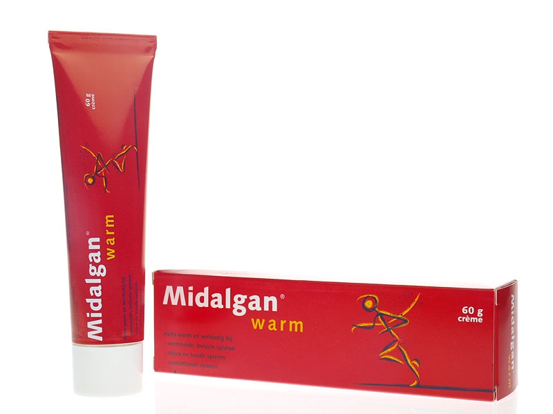 Midalgan Cream warm 60g, 1pce