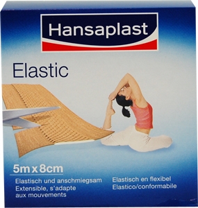 Hansaplast Elastic 5mx8cm, 1pce