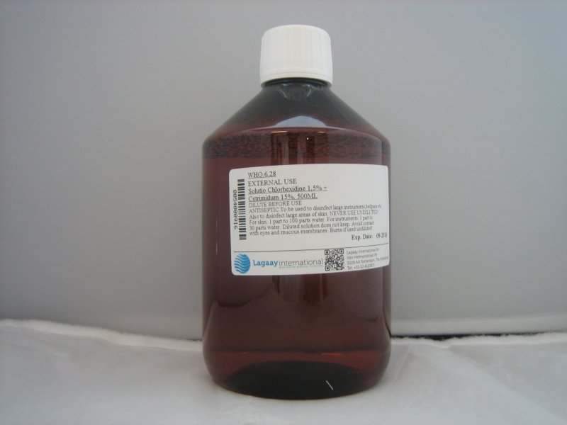 Chlorhexidine1,5%+Cetrimidum15%, 500ml