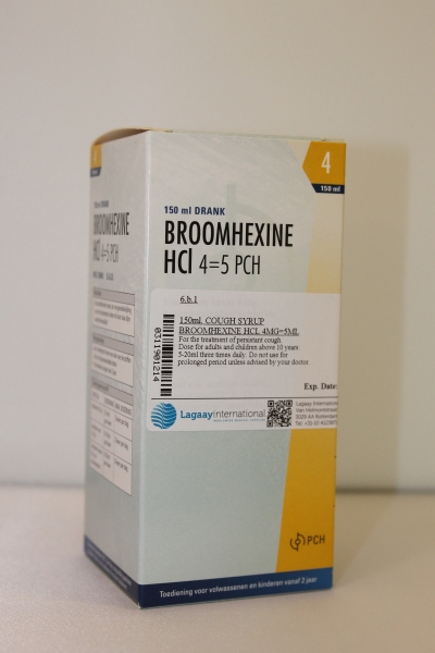 Bromhexini HCL 8mg/5ml syrup 150ml, 1pce