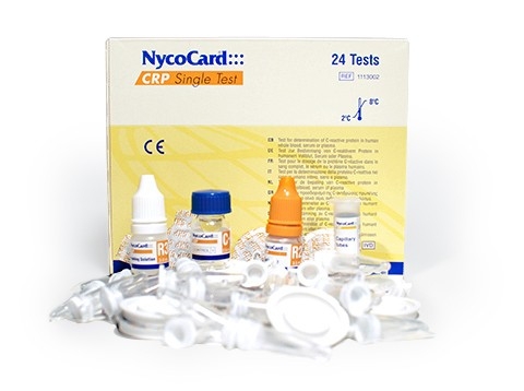 CRP Single test for Nycocard, 48pcs