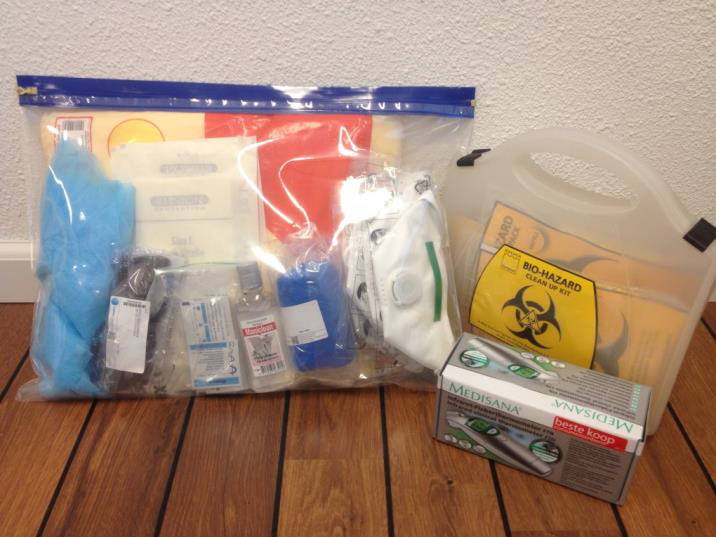 Ebola precaution kit (1 person), 1pce