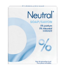 Neutral soap tablet 100g, 2 pieces