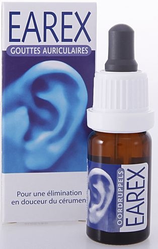 Earex eardrops/waxremover,1x10ml