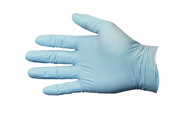Gloves Soft nitrile exam. L sterile 1 pair, 1pce