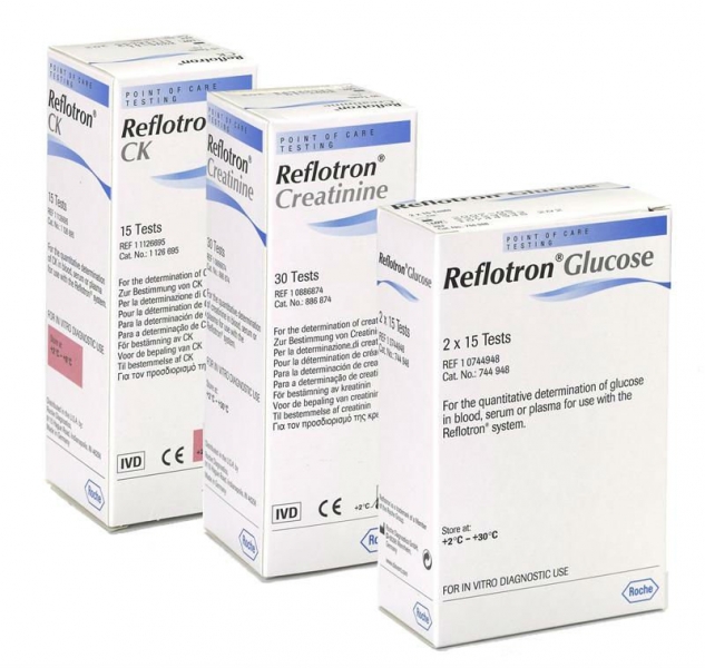 Reflotron Glucose strips, 30pcs