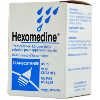 Hexomedine disinfectant 45ml, 1pce