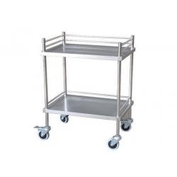 Treatment trolley with 2 shelves, 1pce