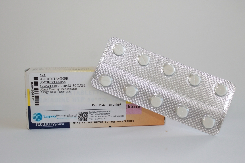 Loratadine (Claritin) 10mg tablet, 30pcs