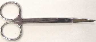 Scissors Iris Curved 11cm, 1pce