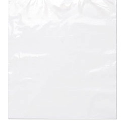 Bag White Plastic 44x24cm, 6pcs