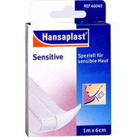 Hansaplast Sensitive 1mx6cm, 1pce