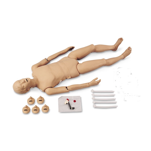 Full Body CPR Training Manikin, 1pce