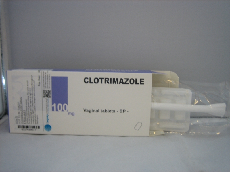 Clotrimazole 100mg vaginal tablet 100mg, 6pcs