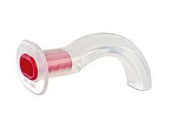 Guedel Airway size 4 10cm red adult, 1pce