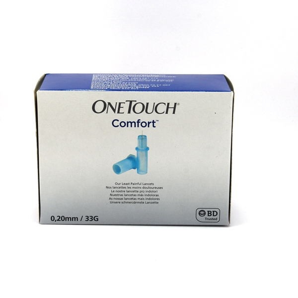 One Touch Comfort Lancet, 100pcs