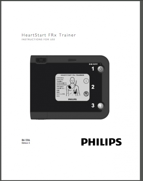 Laerdal FRX trainer manual english PDF, 1pce