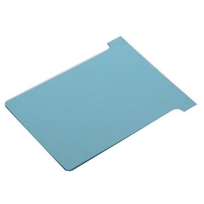 T-cards Blue Plastic, 100pcs