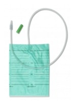 Urine bags 1.5l, tube 10cm with ventil, 25pcs