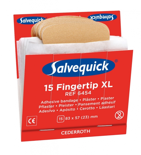 Salvequick 15 Fingertip XL, 6pcs