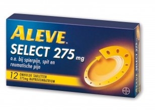 Aleve Select 275mg tablet, 12pcs