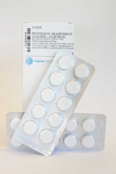 Paracetamol 500mg tablet, 80pcs