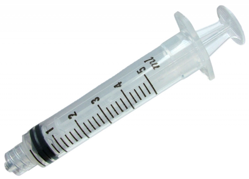 Syringe without needle 5ml, 1pce