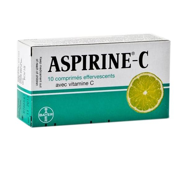Aspirin C tablet effervescent, 10pcs