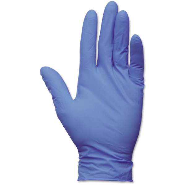 Gloves Disp. Nitryl blue L, 150pcs