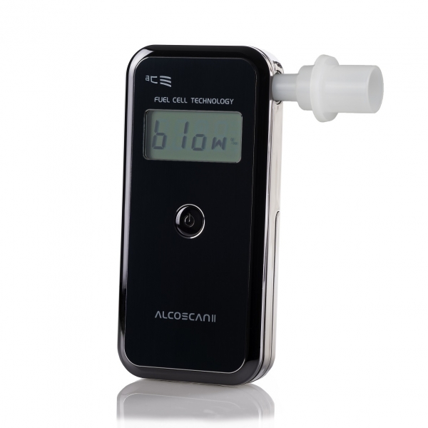 Alcoscan II Breathalyser with 5 mouthpieces, 1pce