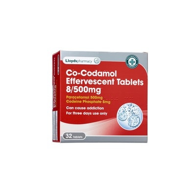 Co-codamol (Para/Cod 500-30), 32 pieces