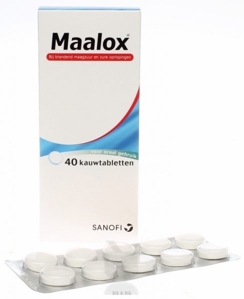 Maalox chew tablet, 40pcs