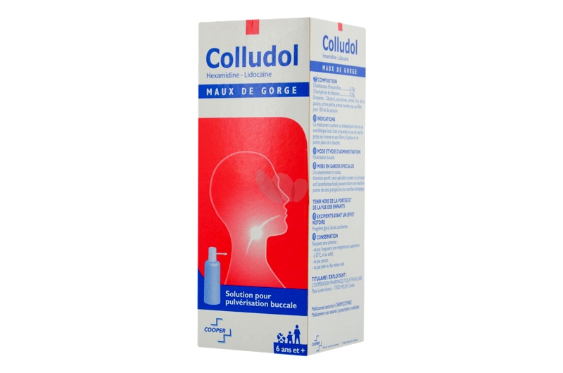 Colludol (Hexomedine) collutoire, 1pce