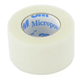 Micropore tape dispenser 9,15mx2,5cm, 12pcs