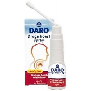 Daro dry cough spray 25ml, 1pce