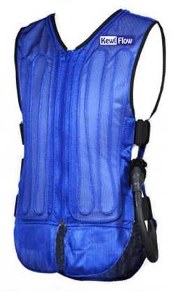Cooling Vest/Ice-Pack Blue, 1pce